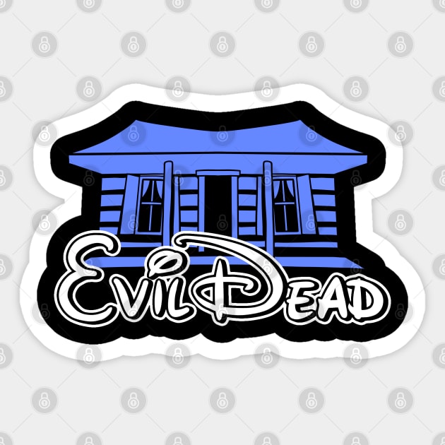 Evil Cabin Sticker by nazumouse